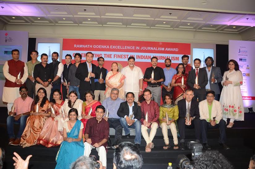 59 journalists get Ramnath Goenka Awards for Excellence
